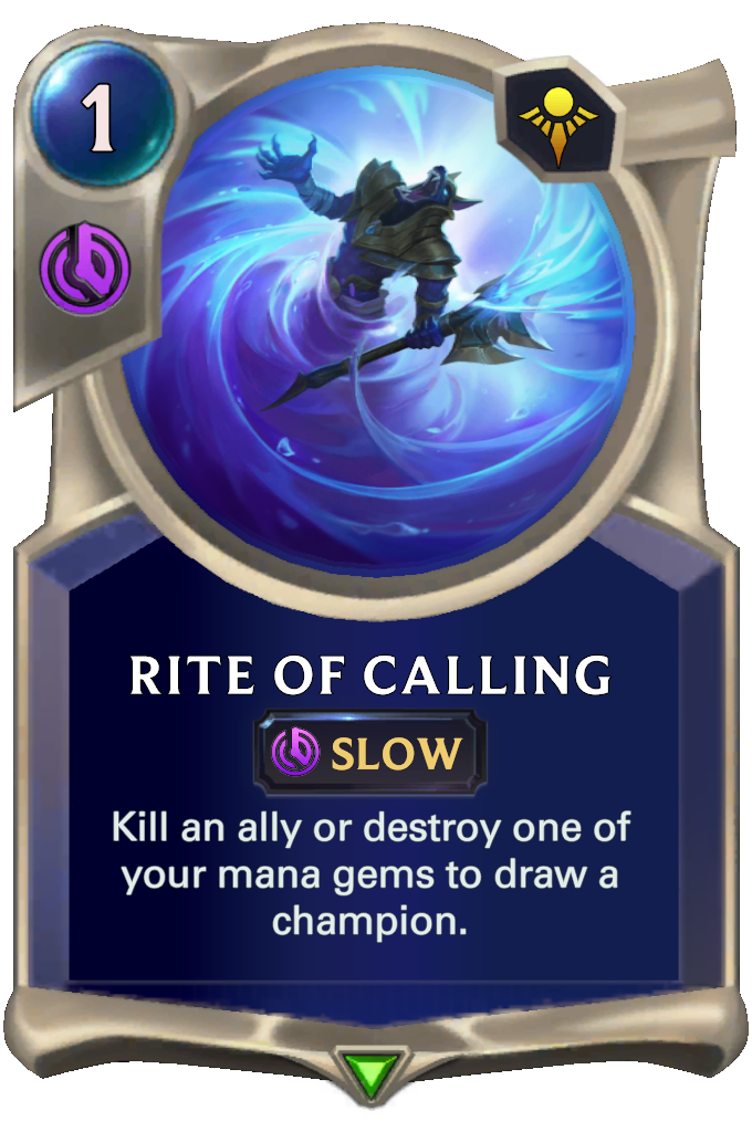 Rite Of Calling