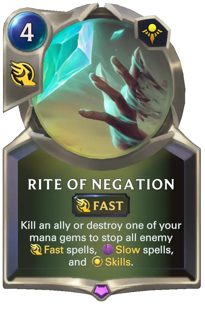 Rite Of Negation